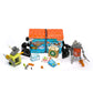 HEXBUG JUNKBOTS - Alley Dumpster Kit - Surprise Alien-Powered Construction Figures for Ages 5+, 24+ Pieces