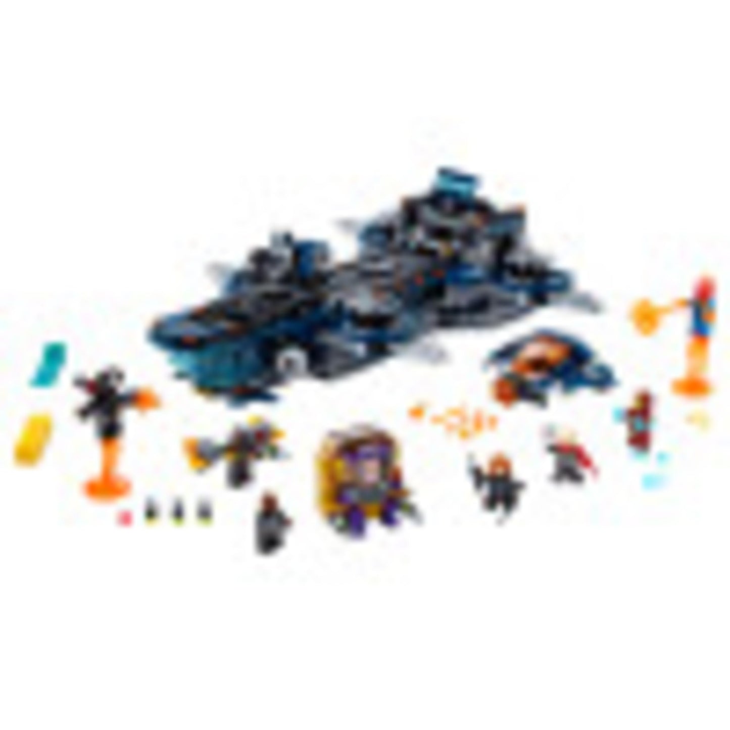 LEGO Marvel Avengers Helicarrier 76153 Fun Brick Building Toy with Marvel Avengers Action Minifigures, Great Gift for Kids Who Love Airplanes and