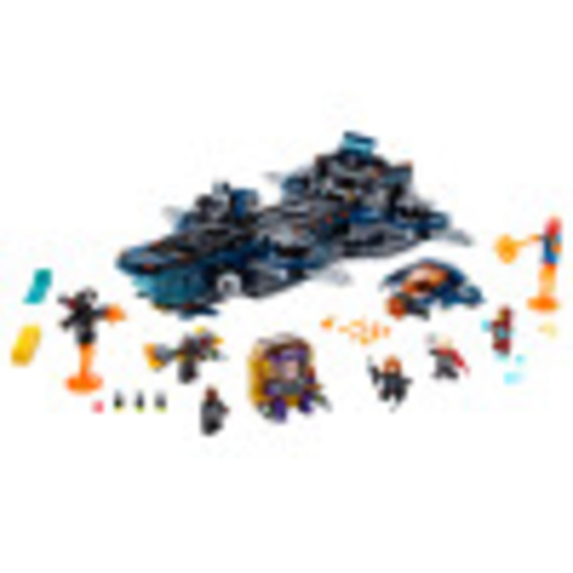 LEGO Marvel Avengers Helicarrier 76153 Fun Brick Building Toy with Marvel Avengers Action Minifigures, Great Gift for Kids Who Love Airplanes and