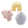 Ali+Oli Squirt Silicone Bath Toys (3pc) Unicorn Set | BPA-Free Food-Grade Silicone, Easy to Clean, Dishwasher Safe for Toddlers, Phthalate-Free