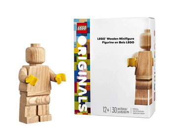 LEGO Originals: LEGO Wooden Minifigure - 30 Piece Building Set - LEGO, #853967, Ages 12+