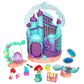 Disney Store Official Princess Micro Toy Set - The Little Mermaid - Set Includes Micro Figures of Ariel, Flounder, Sebastian, & her Palace - Portable
