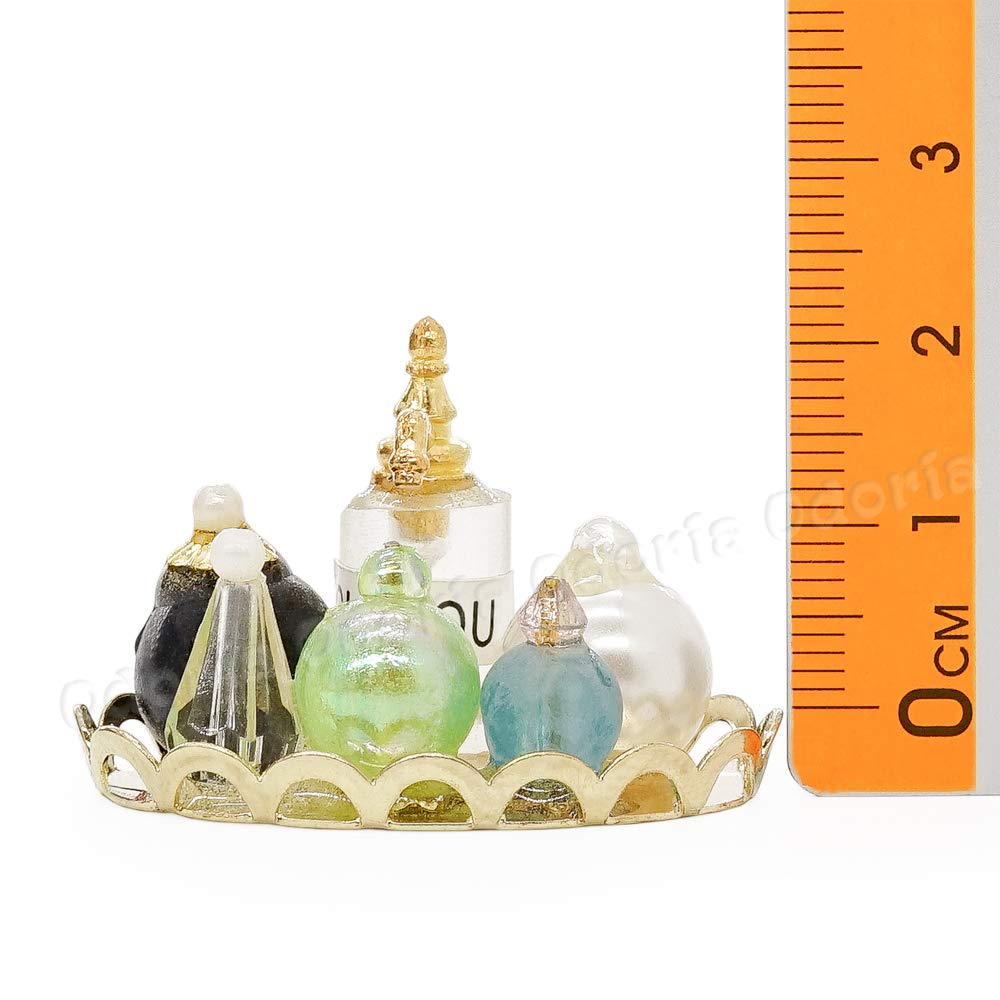 Odoria 1/12 Miniature Perfume Tray Dollhouse Decoration Accessories