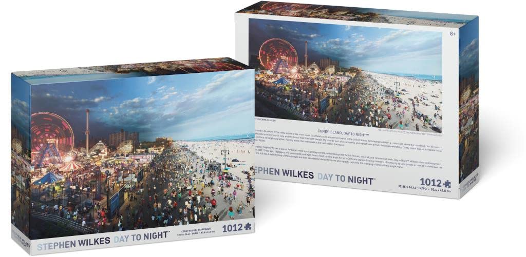 4D Cityscape Puzzle - Stephen Wilkes Coney Island, Day to Night (10006)