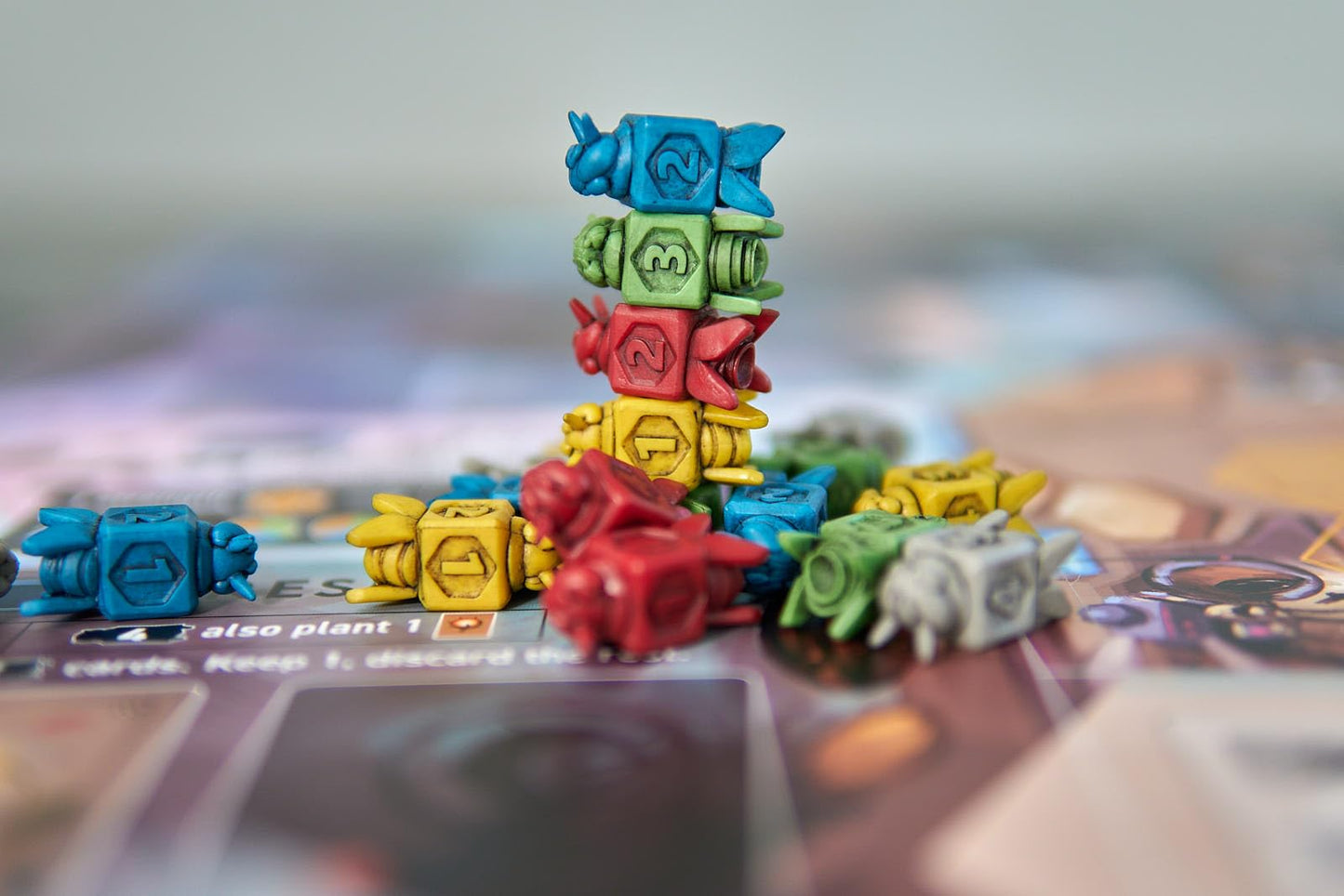 Stonemaier Games: Apiary (Base Game) by Connie Vogelmann | A Strategy Board Game About Hyper Intelligent Bees in Space | Build Your Hive, Explore