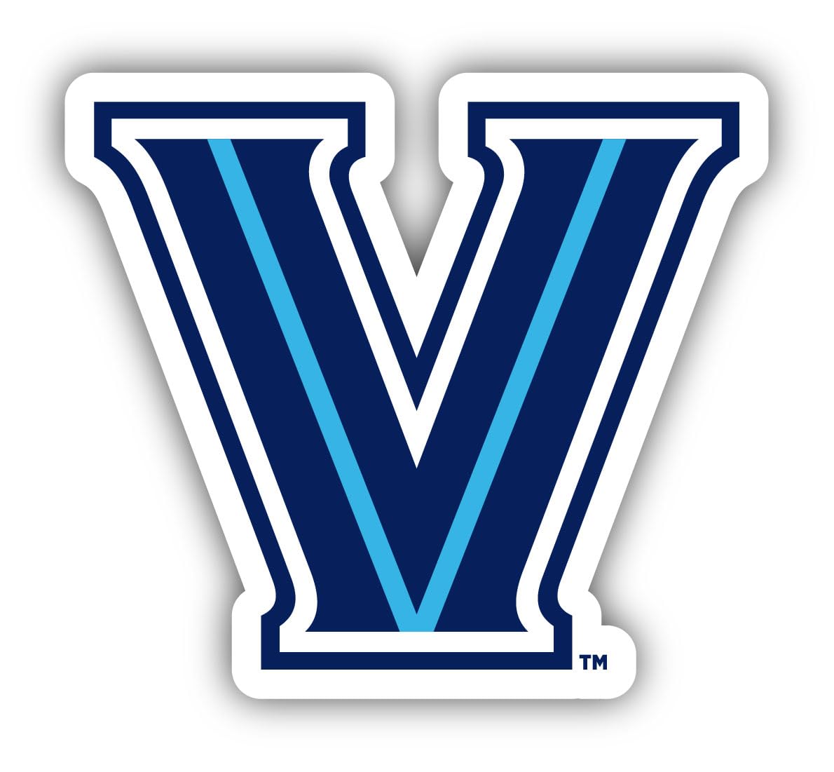 Villanova Wildcats 12 Inch Vinyl Decal Sticker Officially Licensed Collegiate Product