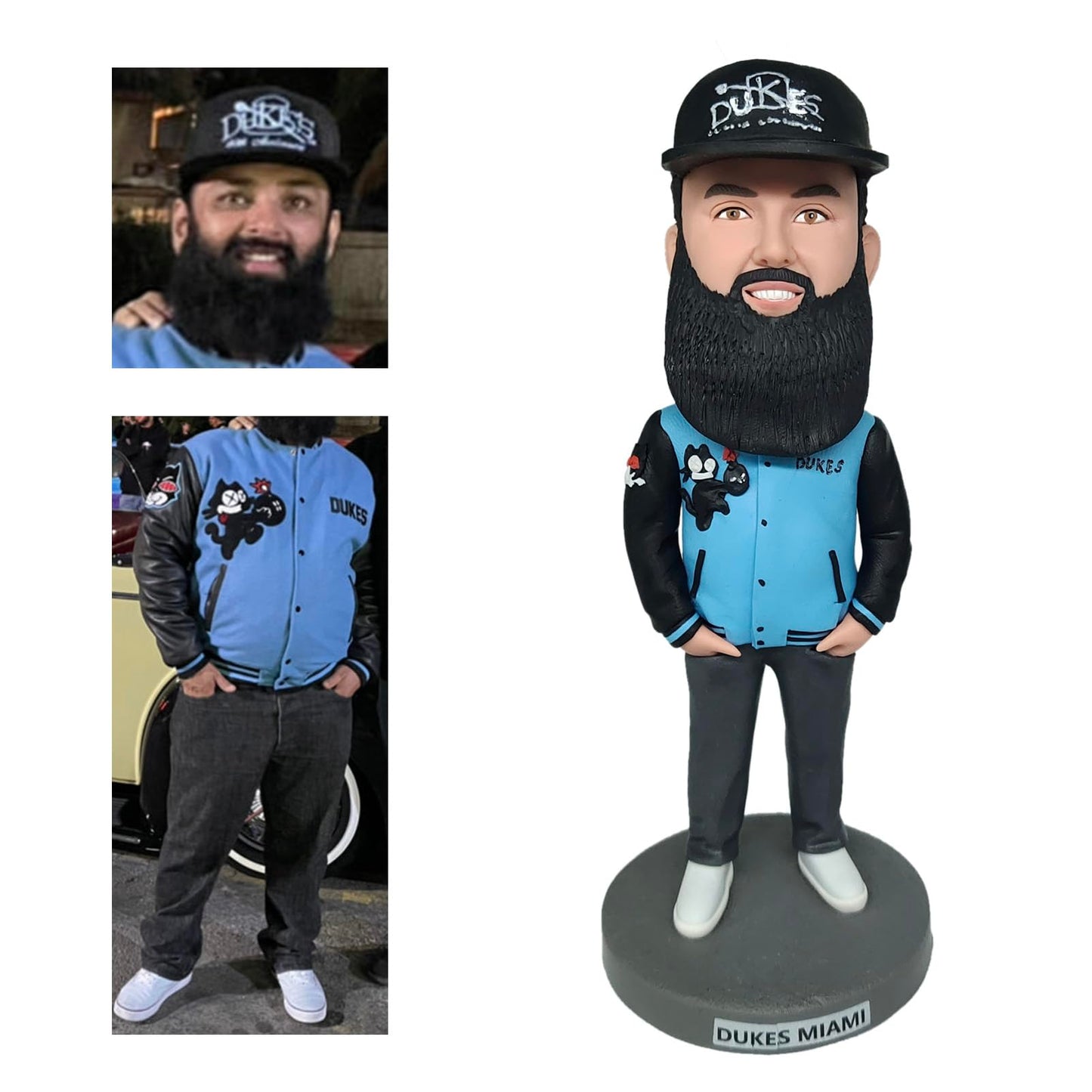 Yolie Stylishbobblehead Custom Bobblehead,Personalized Custom Full,Custom Personalized Unique Handmade Bobbleheads Figurine,Action Figure Based on