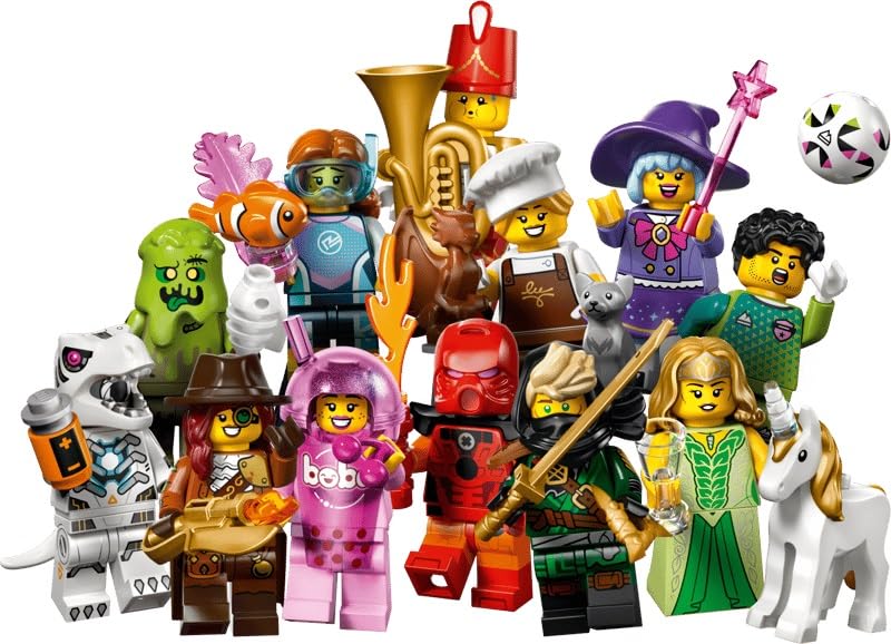 LEGO Minifigures Series 29 Mystery Blind Box - 1 Random Minifigure (12 Characters Total to Collect), 71052