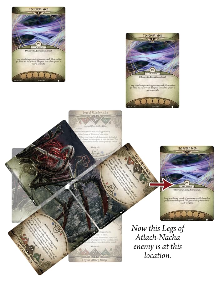 Arkham Horror The Card Game Point of No Return Mythos Pack - Descend into The Dreaded Underworld! Cooperative Living Card Game, Ages 14+, 1-4 Players