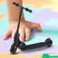 Pxiryanlow Finger Scooter - 2-Wheeled - Foldable Scooter BMX with Brake | Finger Board Accessories for Teen | Educational Toys | Non-Slip Fun Finger