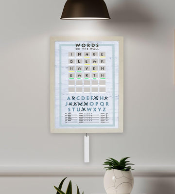 Winding Hills Designs Words on The Wall Multi Player Game - Beach Edition (24x18x1) (Beach)