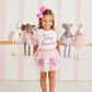Mud Pie Swan Velvet Princess Plush