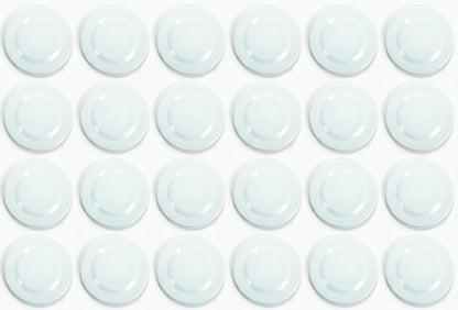 Fun Express DIY Plastic Flying Disks Set of 24 - Party Favors for Kids 8-12 | Arts and Crafts Kit for Kids Ages 4-8 | Bulk Frisbees for Birthday