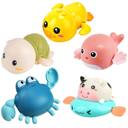 Bath Toy,Cute Animal Clockwork Bathtub Swimming Pool Toy