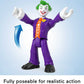 Fisher-Price Imaginext DC Super Friends Preschool Toys The Joker XL 10-Inch Poseable Figure for Pretend Play Ages 3+ Years
