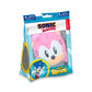 Just Toys Sonic The Hedgehog Mega SquishMe - Amy Rose | Officially Licensed Squishy, Slow-Rise Foam - 6? - Sonic, Knuckles, Tails, Amy Rose, Super