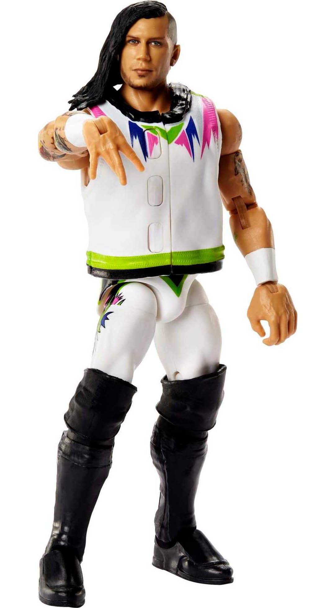Mattel WWE Elite Collection Action Figure & Accessories, Series #94 Nash Carter 6-inch Collectible with 25 Articulation Points & Swappable Hands