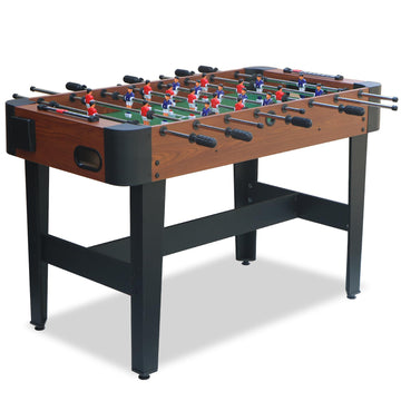 Rovibek 48” Foosball Table, Competition Soccer Game Tables for Adults Kids Teens, Table Games Includes 2 Balls & Sturdy Leg Levelers, Perfect for Home