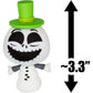 Funko Snowman J a c k White: 3.3in Mystery Minis Vinyl Figurine Bundle with 1 Compatible 'ToysDiva' Graphic Protector (03298 - B-06)