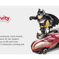 UNO Batman The Dark Knight Rises Apptivity EMP Assault Batman Game