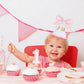 Bow 1st Birthday Hat for Girls - First Birthday Hat for Party Decorations