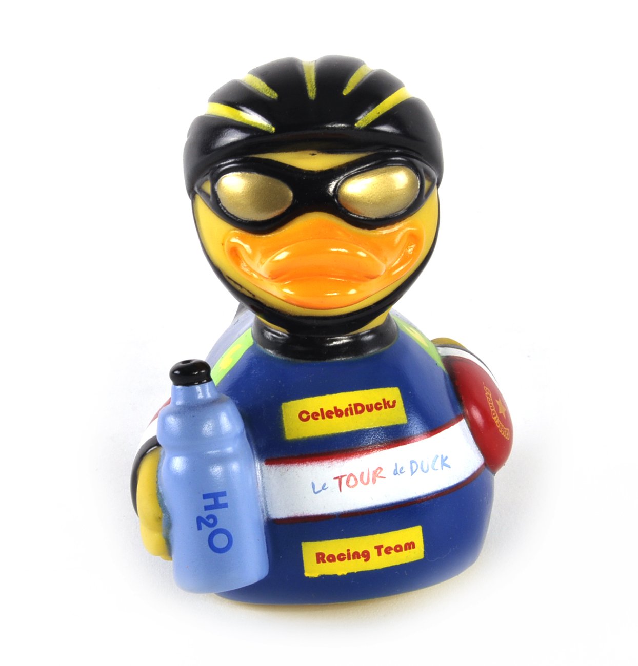 CelebriDucks Floating Rubber Ducks - Collectible Bath Toy Gift for Kids & Adults of All Ages (Le Tour de Duck)