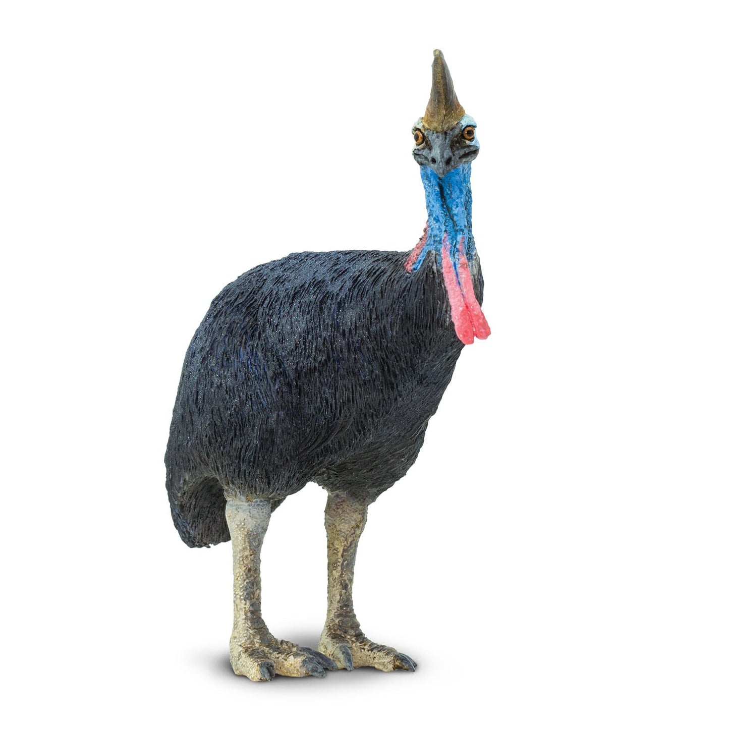 Safari Ltd. Cassowary Figurine - Detailed 3.5" Plastic Model Figure - Educational Toy for Boys, Girls, and Kids Ages 3+