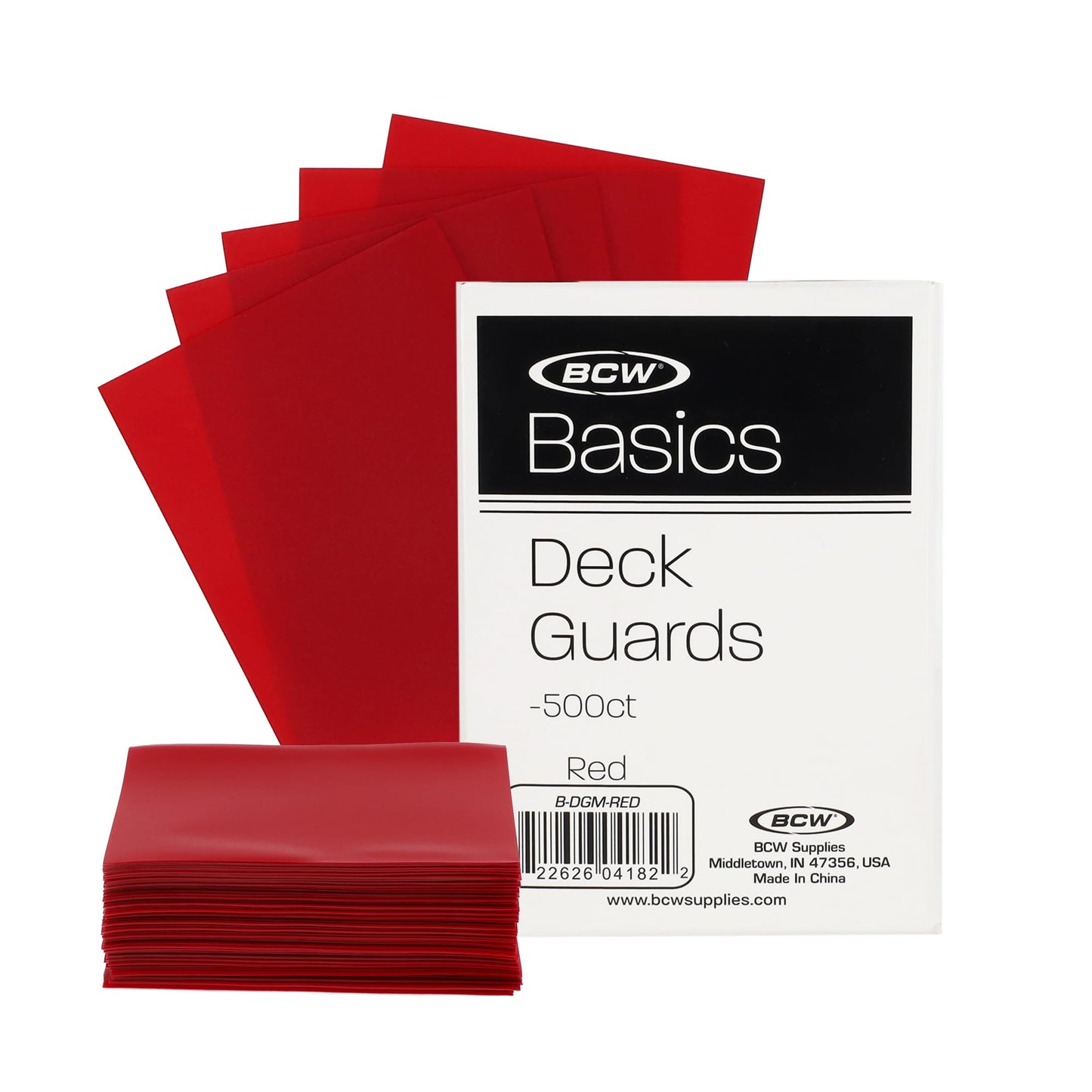 BCW Basics Card Sleeves | 500 Count Box | Acid-Free, Archival Safe | Durable, Cost-Effective Protector for Standard 2.5" x 3.5" Trading and Game Cards
