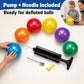 Bedwina 5 Inch Knobby Sensory Balls (12-Pack) Spiky Massage Bouncy Balls