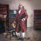 W. Britain Museum Collection 10114 Benjamin Franklin American Statesman 1:30 Scale Metal