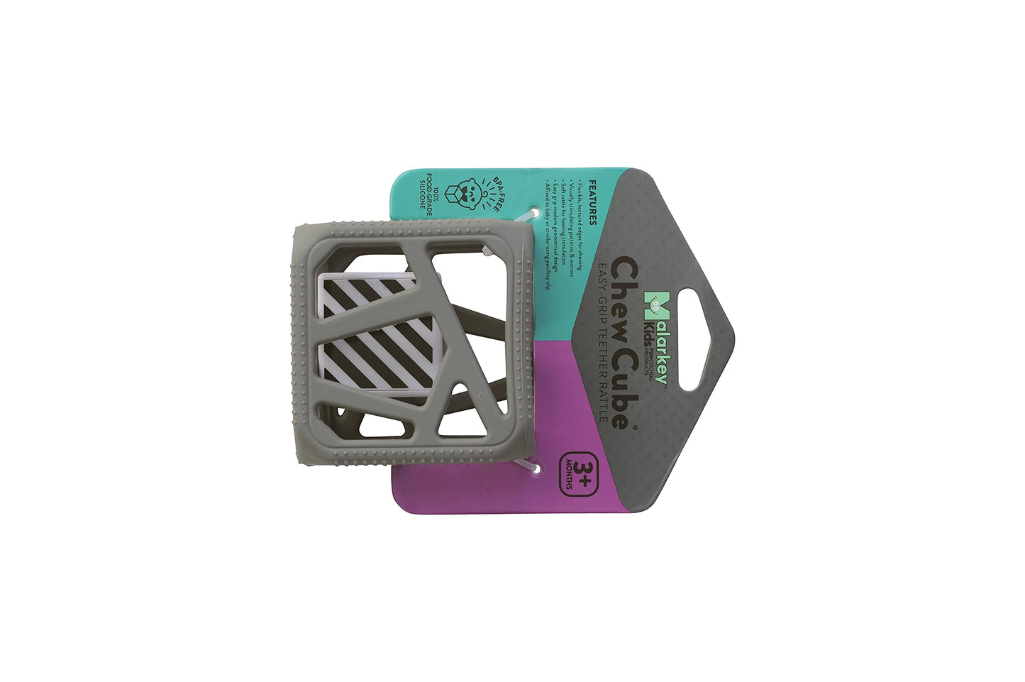 Grey Chew Cube by Malarkey Kids