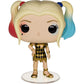 Funko Harley Q u i n n [Gown] (Hot Topic Exc): P o p ! Heroes Vinyl Figurine Bundle with 1 Compatible 'ToysDiva' Graphic Protector (108-08658 - B)