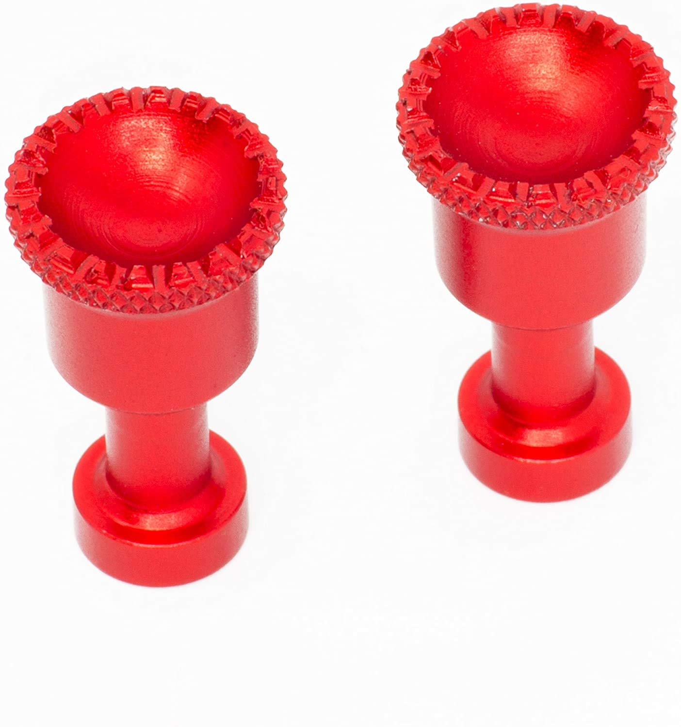 Ultimaxx’s Convenient Effective Metal Remote Thumbstick Controller Joystick Spares Accessories for DJI Mavic Air and Mavic 2 Remote Controllers (RED)