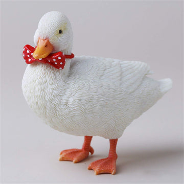 Lana Toys Call Duck Realistic Animal Model Resin Decoration Gift for Adult (2050B)