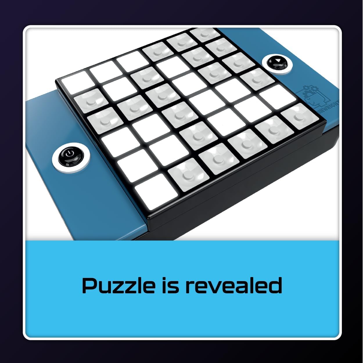 Brainwright - Puzzle Bright - Interactive Light-Up Brain Teaser with 300+ Challenges, Ages 8+, 1+ Players