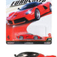 Hot Wheels Red Ferrari LaFerrari Euro Speed Car Culture Series 1:64 Scale Collectible Die Cast Metal Toy Car Model with Rubber Real Riders 3/5