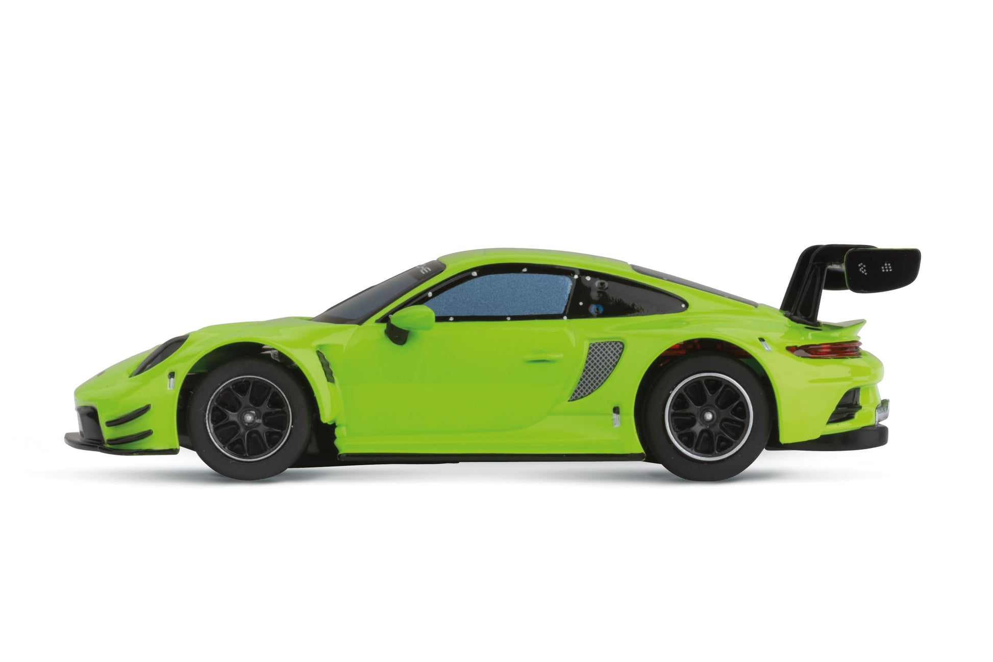 Carrera Hybrid Racing Car Porsche 911 GT3 R Acid Green 1:50 Scale Front and Rear Lights USB-C Rechargeable RC Additional Vehicle