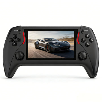 ugtenversi Handheld Video Game Console?4. 3-inch IPS Screen ?Portable Retro Gaming Consle ,Linux System ?64GB,20+ Emulator ,15000+ Games, Emulator