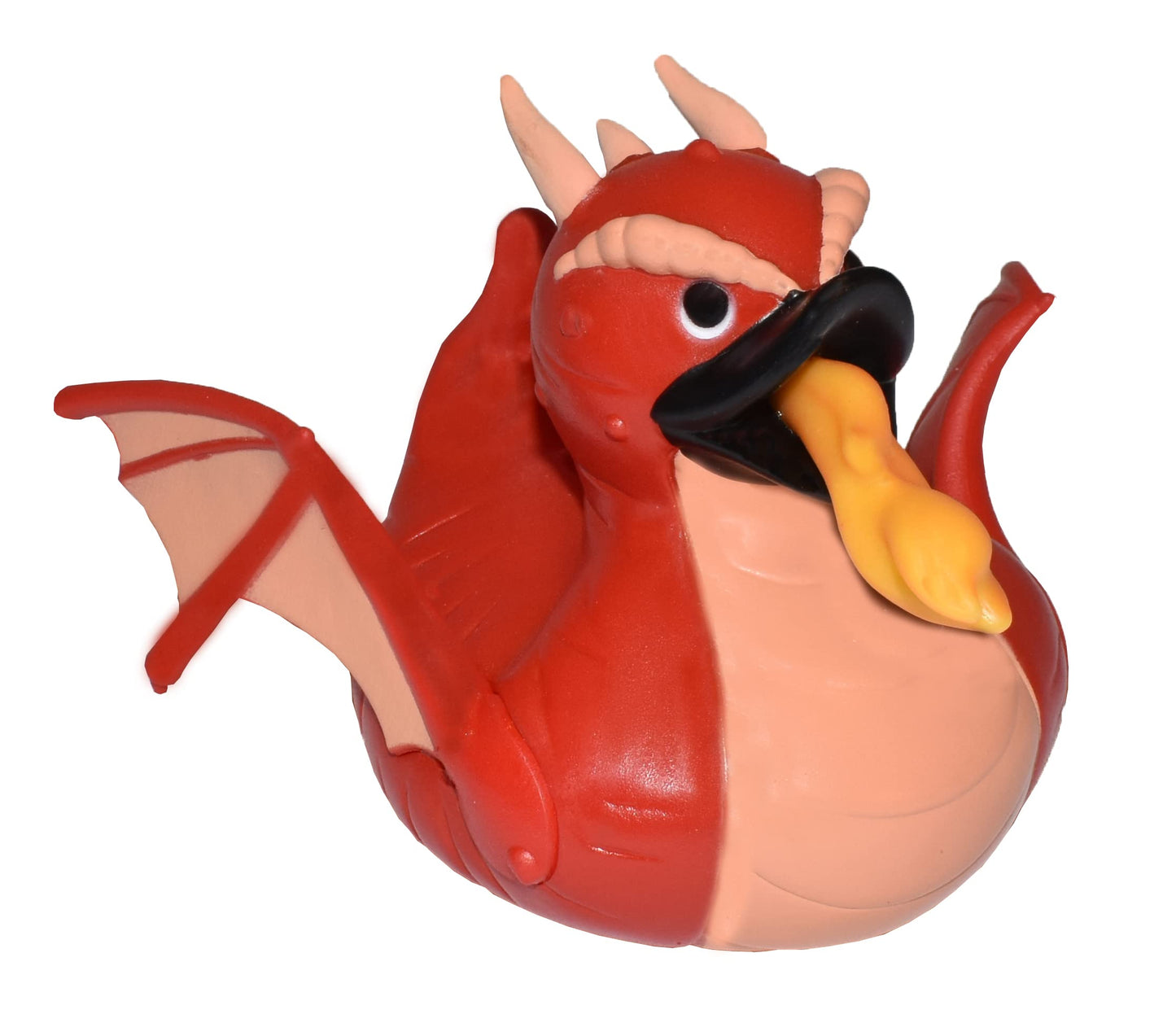 Wild Republic Rubber Duck Red Dragon - 4"
