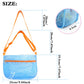 UMUACCAN 3Pcs Seashell Collecting Bags with Adjustable Shoulder Straps,New