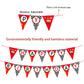 Race Car Happy Birthday Banner - Racing Themed Party Sign, Checkered Flag Decorations