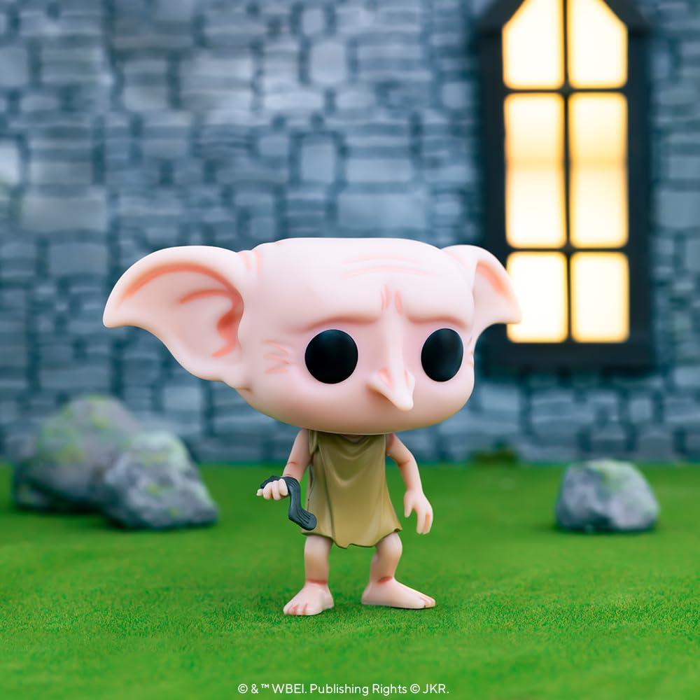 Funko Pop! Movies: Harry Potter - Dobby Action Figure, Standard - Collectable Vinyl Figure - Gift Idea - Official Merchandise - Toys for Kids & Adults