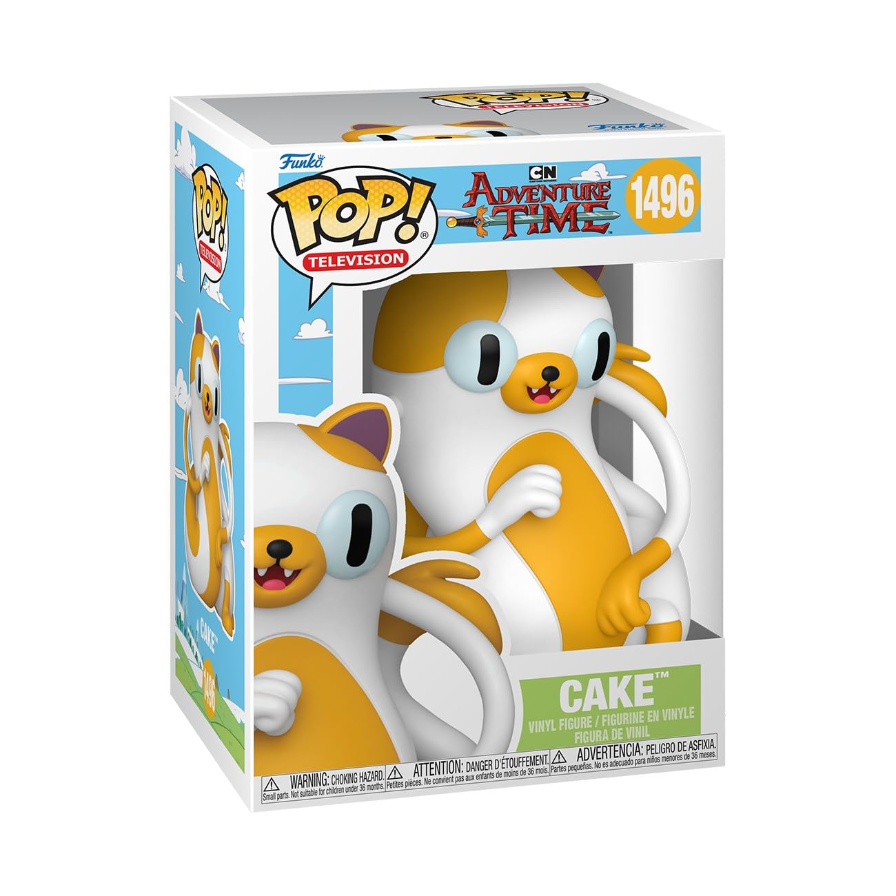Funko Pop! TV: Adventure Time: Fionna and Cake - Cake - Collectable Vinyl Figure - Gift Idea - Official Merchandise - Toys for Kids & Adults - Anime