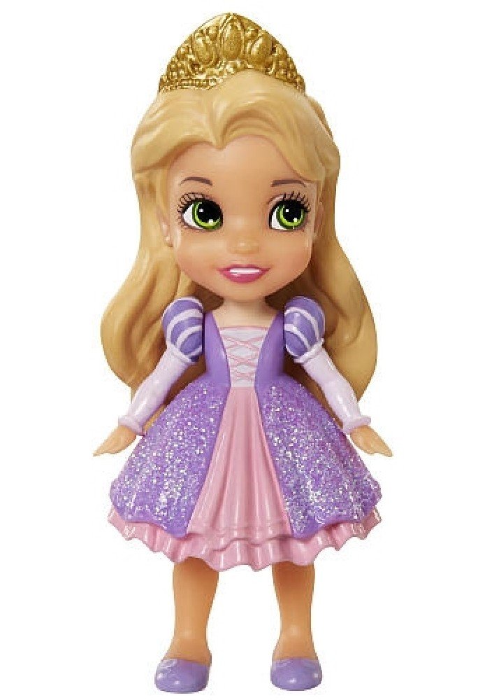 Disney Mini Sparkle Poseable Rapunzel Doll