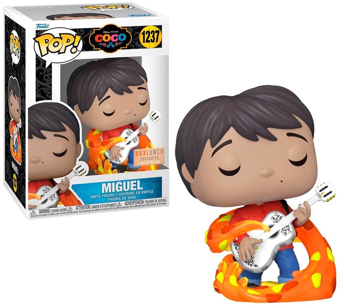 Funko Pop! Disney: Coco - Miguel (with Guitar) (Glows in The Dark) (Special Edition) #1237 Vinyl Figure