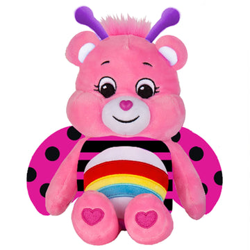 Care Bears Spring Theme Ladybug Cheer Bear Fun-Size Plush - Perfect Stuffed Animal Holiday, Birthday Gift, Super Soft and Cuddly - Good for Girls