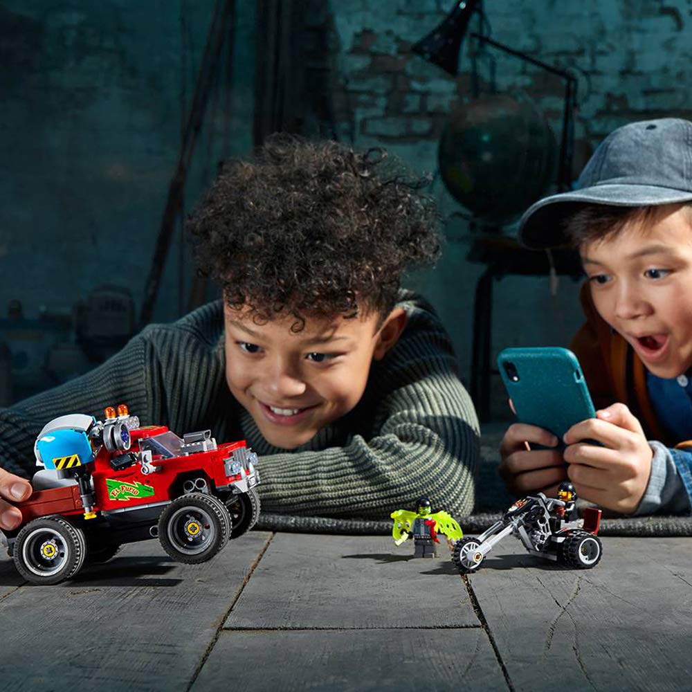 LEGO Hidden Side El Fuego’s Stunt Truck 70421 Building Kit, Ghost Playset for 8+ Year Old Boys and Girls, Interactive Augmented Reality Playset (428