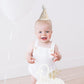 KOJIN Gender-Neutral 1st Birthday Hat For Baby - Boho First Birthday Crown, Cake Smash Photo Prop,Size:3.1 * 5.5in