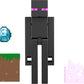 Mattel Minecraft Action Figures & Accessories Set, 3.25-inch Scale Collectible Toys with Pixelated Design