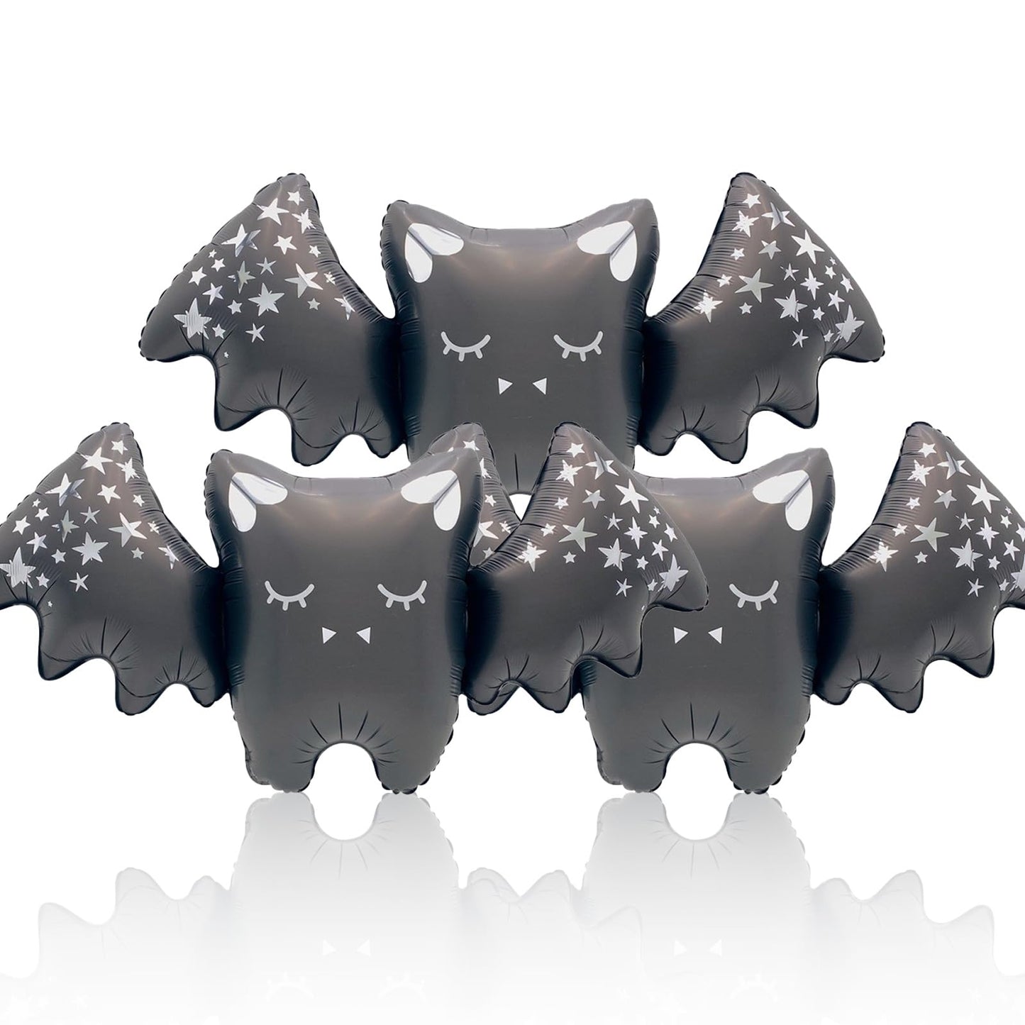 Black Bat Balloons Man Halloween Balloons for Halloween Theme Party Supplies Spooky Party Decor Birthday Party Decorations Supplies Balloon Sets-3 Pcs